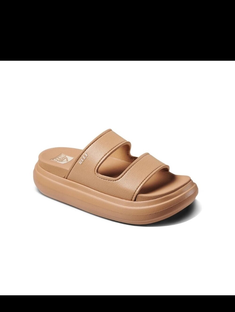 Reef Cushion Bondi 2 Bar Womens Platform Sandals Natural Lightweight EVA - Picture 7 of 9